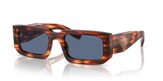 Prada Prada Symbole Pr 06ys Men Brown Geometric Sunglasses
