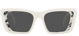 Prada PRADA SYMBOLE PR 08YS women White Butterfly Sunglasses