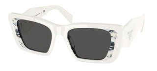 Prada PRADA SYMBOLE PR 08YS women White Butterfly Sunglasses