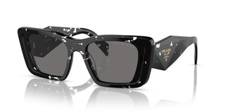 Prada Prada Symbole Pr 08ys Women Black Butterfly Sunglasses