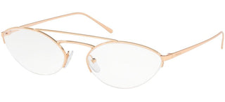 Prada Prada Ultravox Evolution Pr 62vv Women Rose Gold Cat Eye Eyeglasses