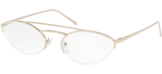 Prada PRADA ULTRAVOX EVOLUTION PR 62VV women Gold Cat Eye Eyeglasses