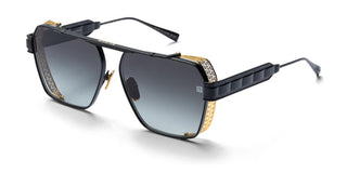 Balmain PREMIER unisex Black Geometric Sunglasses