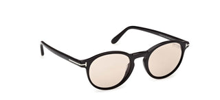 Tom Ford PRESCOTT-02 FT 1331 men Black Round Sunglasses
