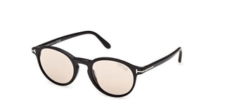 Tom Ford PRESCOTT-02 FT 1331 men Black Round Sunglasses