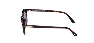 Tom Ford PRESCOTT-02 FT 1331 men Havana Round Sunglasses