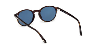 Tom Ford PRESCOTT-02 FT 1331 men Havana Round Sunglasses