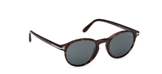 Tom Ford PRESCOTT-02 FT 1331 men Havana Round Sunglasses