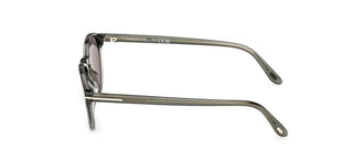 Tom Ford PRESCOTT-02 FT 1331 men Green Round Sunglasses