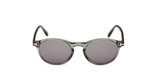 Tom Ford PRESCOTT-02 FT 1331 men Green Round Sunglasses