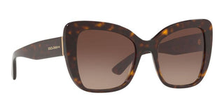 Dolce & Gabbana PRINTED DG 4348 women Havana Butterfly Sunglasses