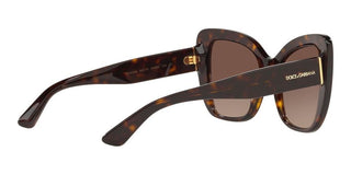 Dolce & Gabbana PRINTED DG 4348 women Havana Butterfly Sunglasses