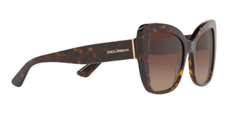 Dolce & Gabbana PRINTED DG 4348 women Havana Butterfly Sunglasses