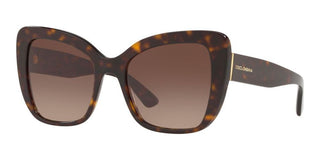 Dolce & Gabbana PRINTED DG 4348 women Havana Butterfly Sunglasses
