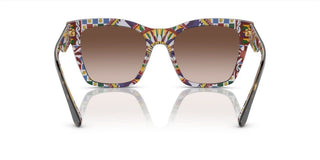 Dolce & Gabbana PRINT FAMILY DG 4384 women Havana Geometric Sunglasses