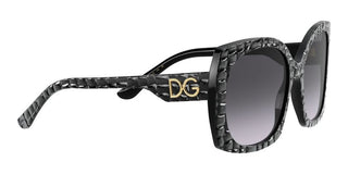 Dolce & Gabbana PRINT FAMILY DG 4385 women Black Butterfly Sunglasses