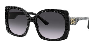 Dolce & Gabbana PRINT FAMILY DG 4385 women Black Butterfly Sunglasses