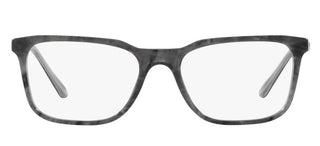 Prada PR 05ZV men Grey Geometric Eyeglasses