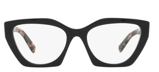 Prada PR 09YV women Black Geometric Eyeglasses