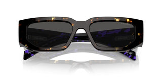Prada Pr 09zs Men Black Geometric Sunglasses