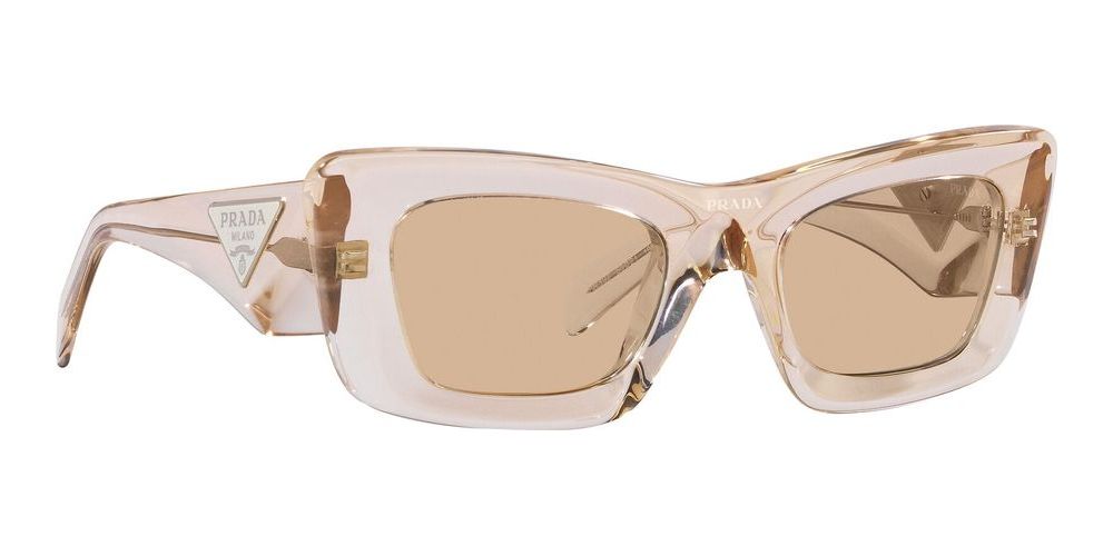 Prada PR 13ZS women Brown Squared Sunglasses – Otticanet USA