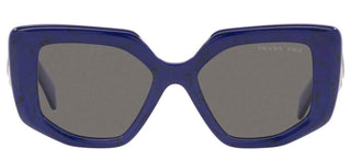 Prada PR 14ZS women Blue Geometric Sunglasses