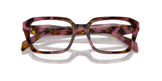 Prada Pr 14zv Women Havana Squared Eyeglasses