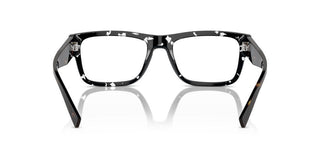 Prada Pr 15yv Men Black Squared Eyeglasses