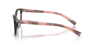 Prada Pr 15zv Women Havana Geometric Eyeglasses