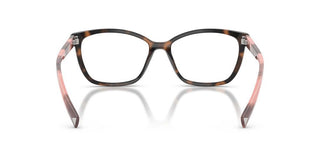 Prada Pr 15zv Women Havana Geometric Eyeglasses