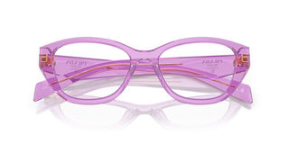 Prada Pr 21zv Women Violet Cat Eye Eyeglasses