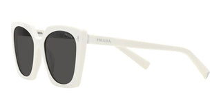 Prada PR 23ZS women White Squared Sunglasses