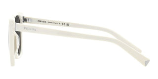 Prada PR 23ZS women White Squared Sunglasses