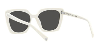 Prada PR 23ZS women White Squared Sunglasses