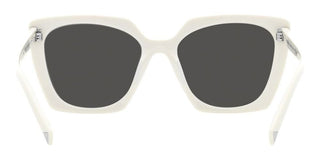 Prada PR 23ZS women White Squared Sunglasses
