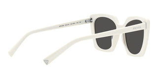 Prada PR 23ZS women White Squared Sunglasses