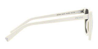 Prada PR 23ZS women White Squared Sunglasses