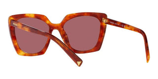 Prada PR 23ZS women Havana Squared Sunglasses