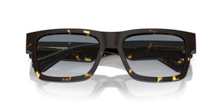 Prada Pr 25zs Men Black Rectangle Sunglasses