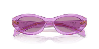 Prada Pr 26zs Women Violet Cat Eye Sunglasses