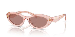 Prada Pr 26zs Women Pink Cat Eye Sunglasses