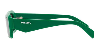 Prada PR 27ZS men Green Geometric Sunglasses