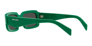 Prada PR 27ZS men Green Geometric Sunglasses