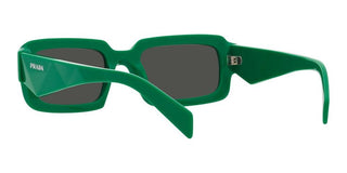 Prada PR 27ZS men Green Geometric Sunglasses