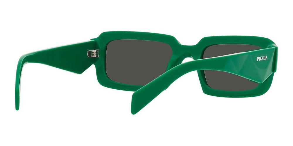 Prada PR 27ZS men Green Geometric Sunglasses – Otticanet USA