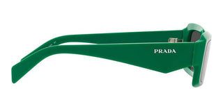 Prada PR 27ZS men Green Geometric Sunglasses