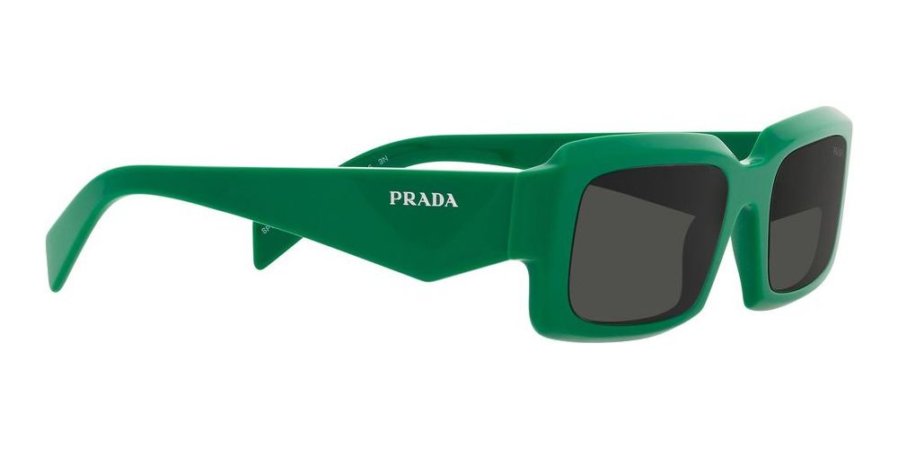 Prada PR 27ZS men Green Geometric Sunglasses – Otticanet USA
