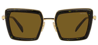 Prada PR 55ZS women Black Geometric Sunglasses