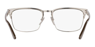 Prada PR 58ZV men Silver Squared Eyeglasses