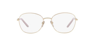 Prada PR 64YV women Gold Geometric Eyeglasses